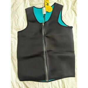 Men's Sweat Vest Body Shaper Zipper Slimming Sauna Tank Top Neoprene Compression